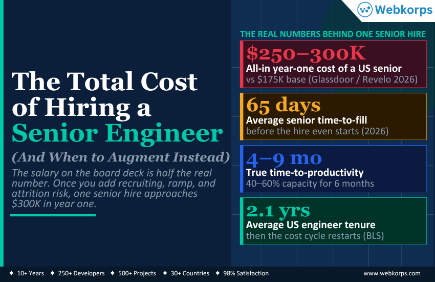 The Total Cost of Hiring a Senior Engineer